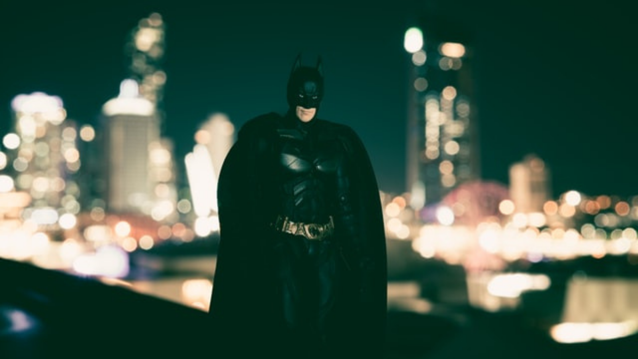 Batman in the city